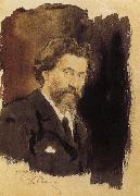 Self-portrait Ilia Efimovich Repin